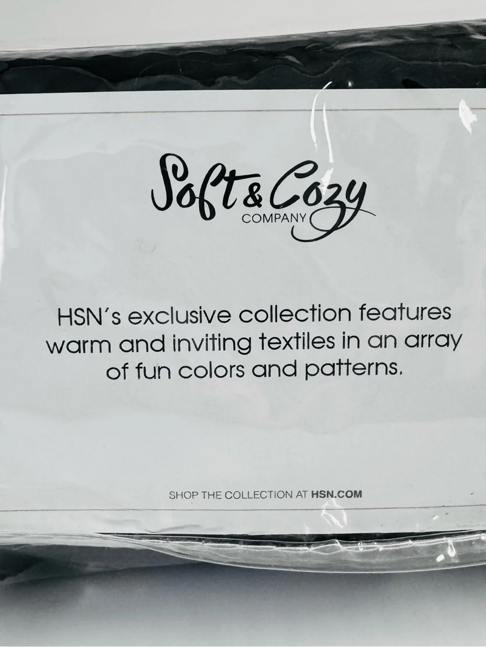 HSN Soft & Cozy Reader’s Wrap and Slippers Set Pompom Velvet Black NWT